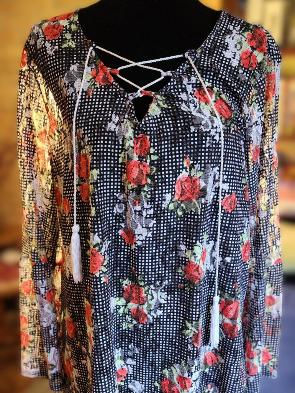 NWT NY Collection 2 piece 1X Blouse